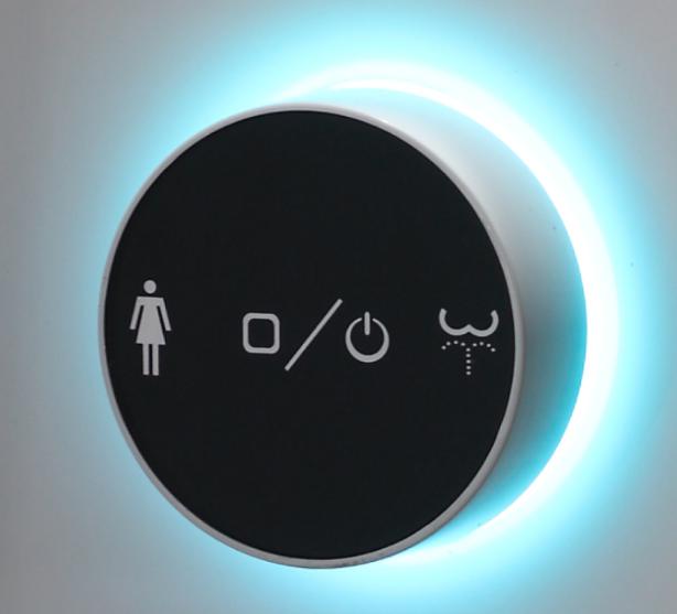 INODORO WC JAPONÉS NASHI YAIZA PLUS, ABRIR/CERRAR AUTOMÁTICO, HIDROMASAJE, AIRE CALIENTE, MANDO A DISTANCIA, DEPÓSITO INTEGRADO, INYECTOR CROMADO - Imagen 6
